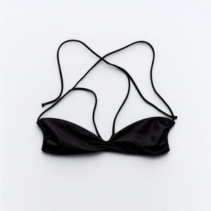 Tropic of C Black Bikini Top XS